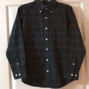 NWOT Boys Plaid Button Down